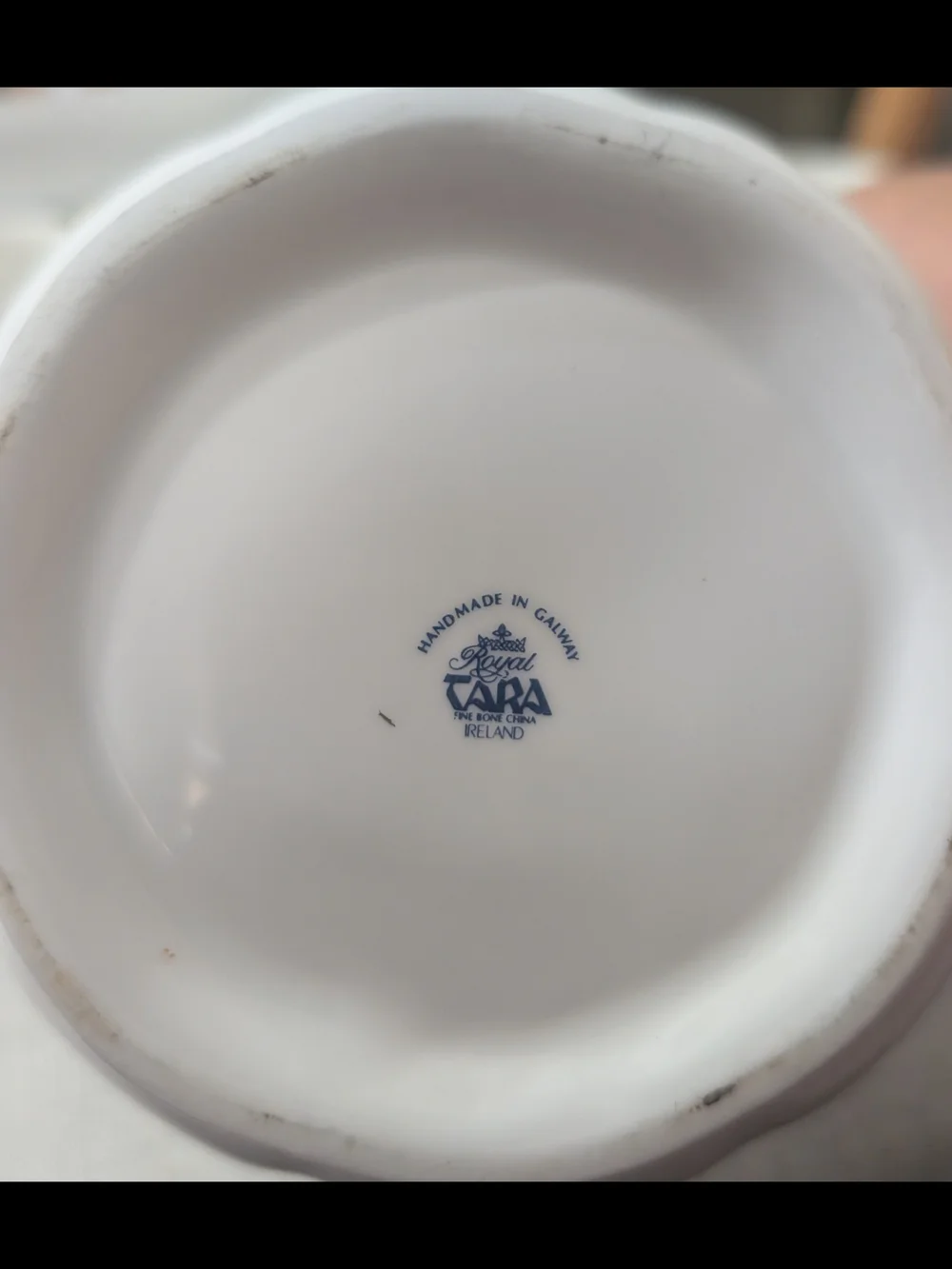 Royal Tara fine bone china coffee set in the highly collectible Book of Kells